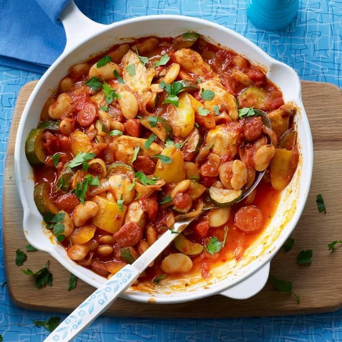 Easy Spanish chicken