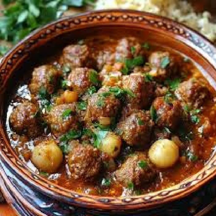 Algerian Kefta (Meatballs)