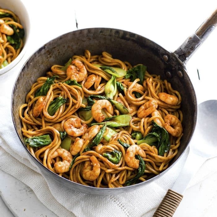 Prawn stir-fry
